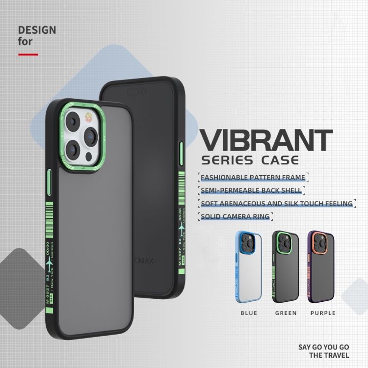 TGViS iPhone 14 Pro Vibrant Series, Purple