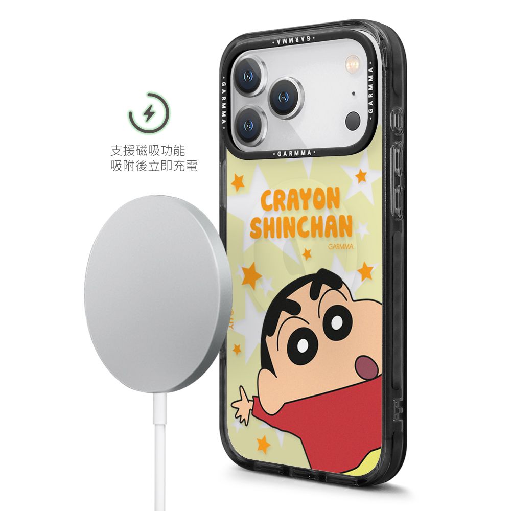 Crayon Shinchan iPhone 17 Pro Max MagSafe Case, Line Art