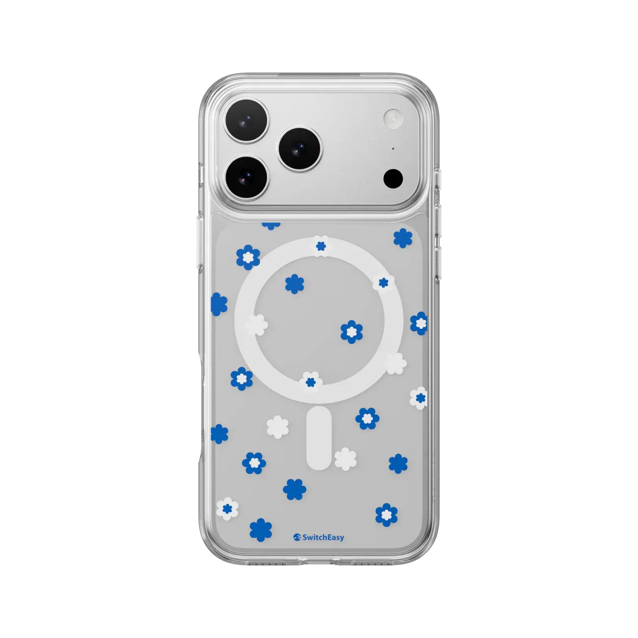 SwitchEasy iPhone 17 Pro Style M Patterned Protective Case, Blue