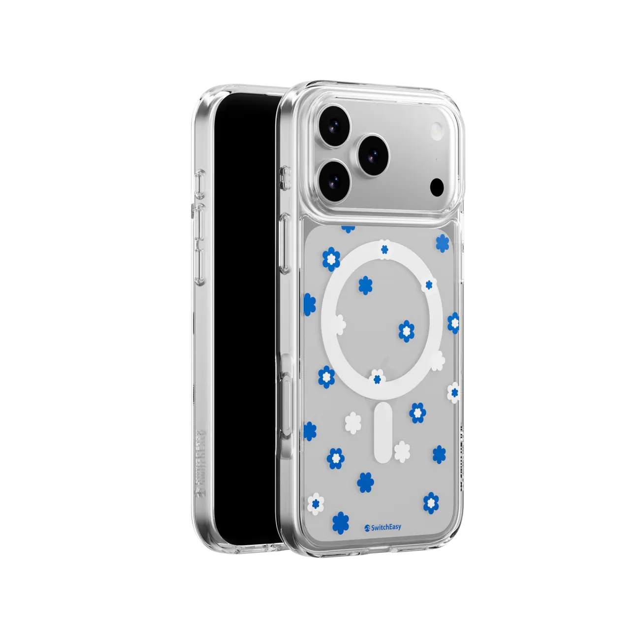 SwitchEasy iPhone 17 Pro Style M Patterned Protective Case, Blue
