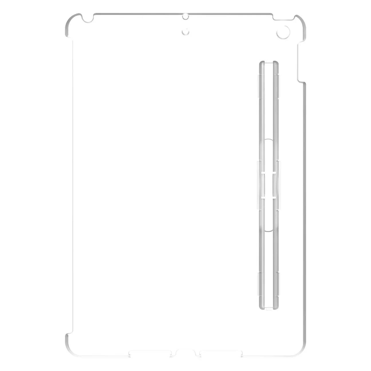 SwitchEasy iPad Pro 9.7&quot; CoverBuddy PC Back Cover with Pencil Holder, Translucen