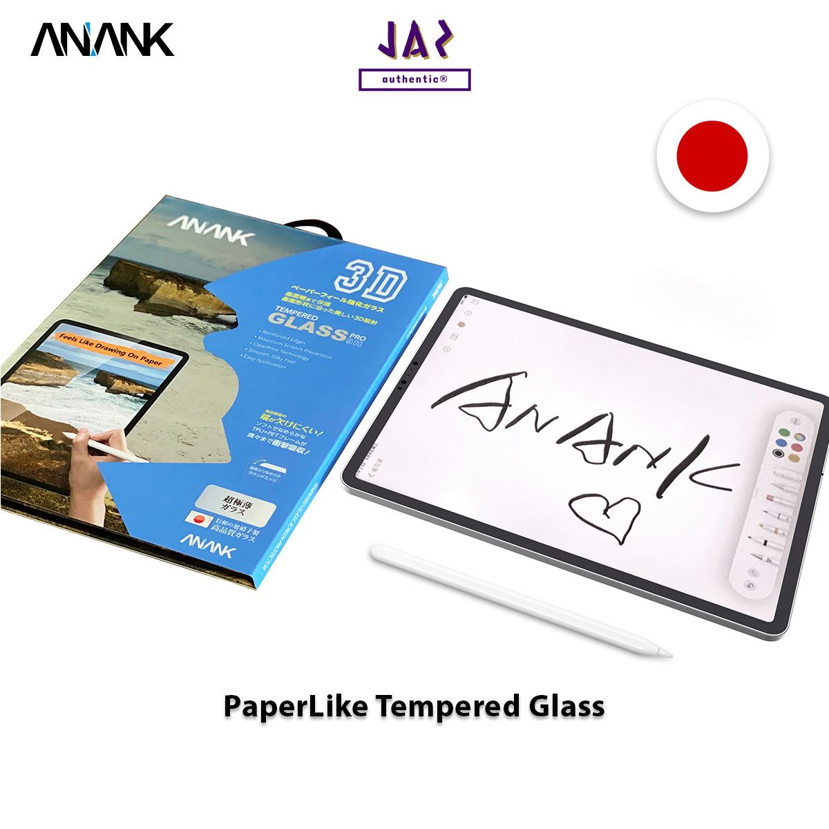 Anank iPad Pro 11 (2024) Paperlike Film, Clear