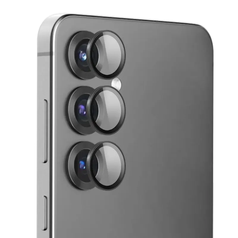 TDG Kuzoom Samsung S25 AR Lens Protector, Black