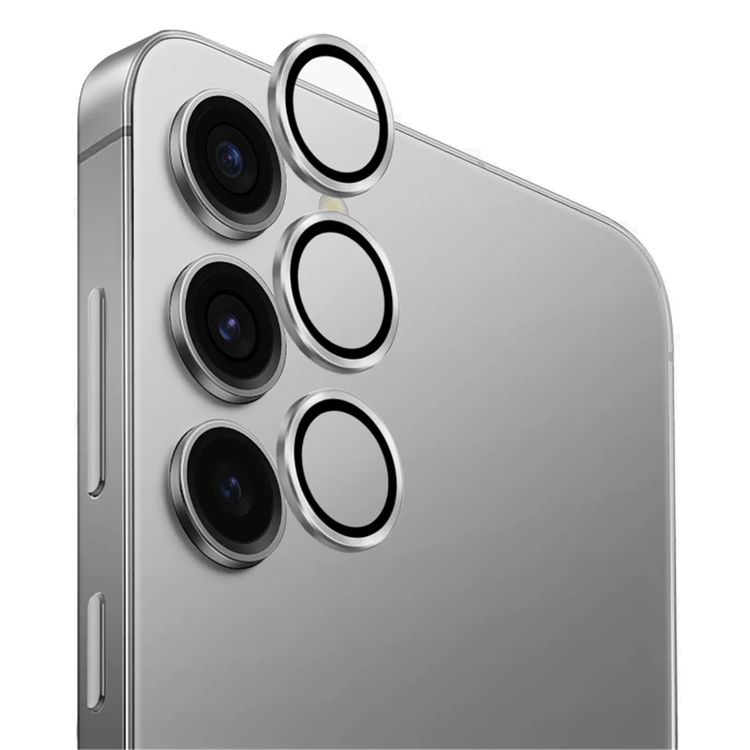 TDG Kuzoom Samsung S25+ AR Lens Protector, Silver