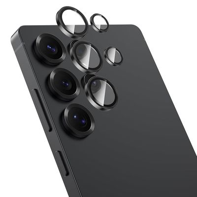TDG Kuzoom Samsung S25+ AR Lens Protector, Black