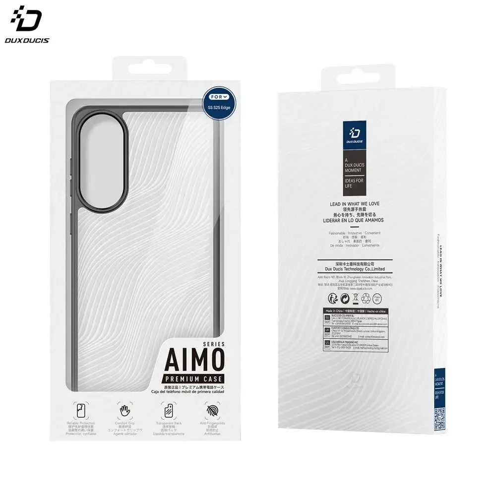 Dux Ducis Samsung S25 Edge Aimo Case, Black