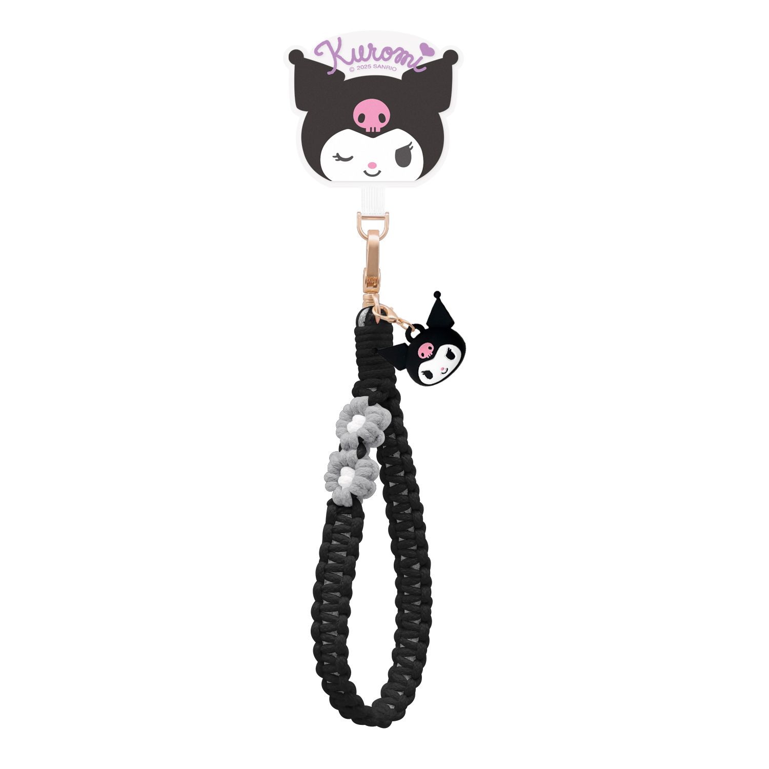 Sanrio Phone Lanyard 36cm, Kuromi