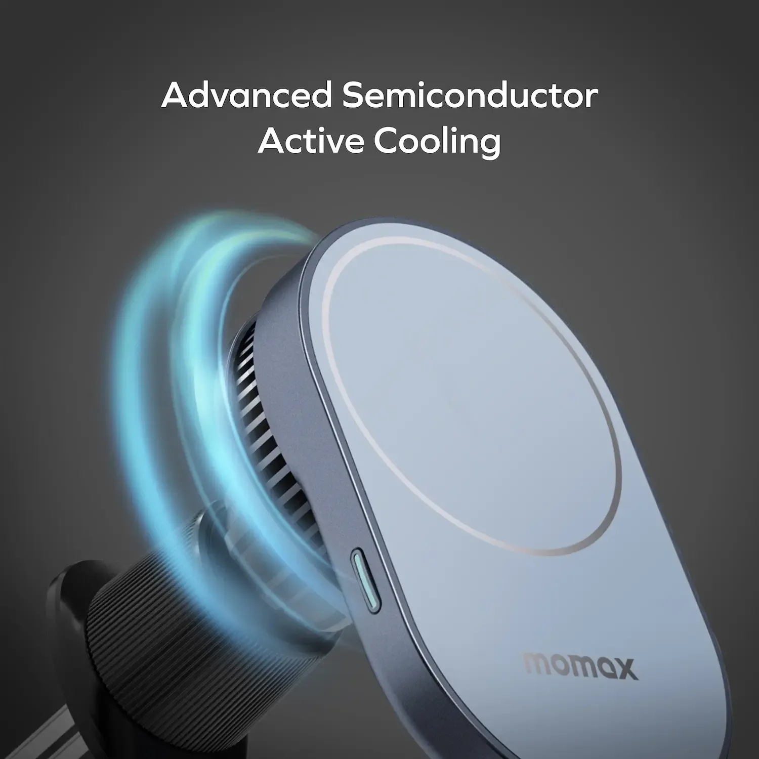 Momax CM38Q22E 1-Move Magnetic Wireless Charging Car Mont