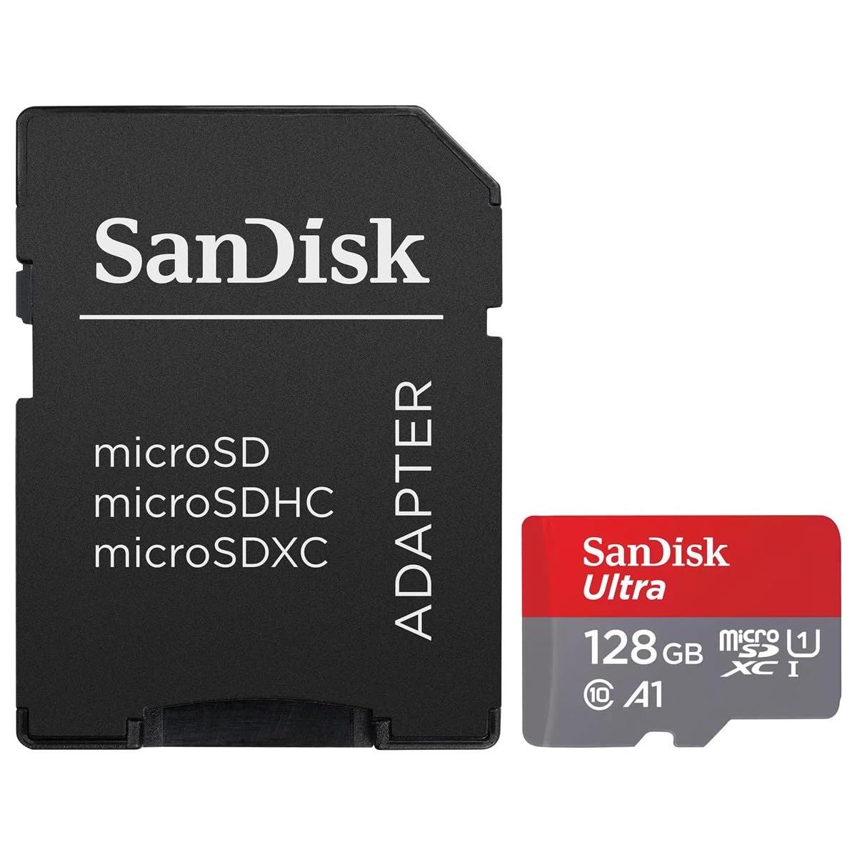 Sandisk Ultra Micro SDXC UHS-I Card, 128GB