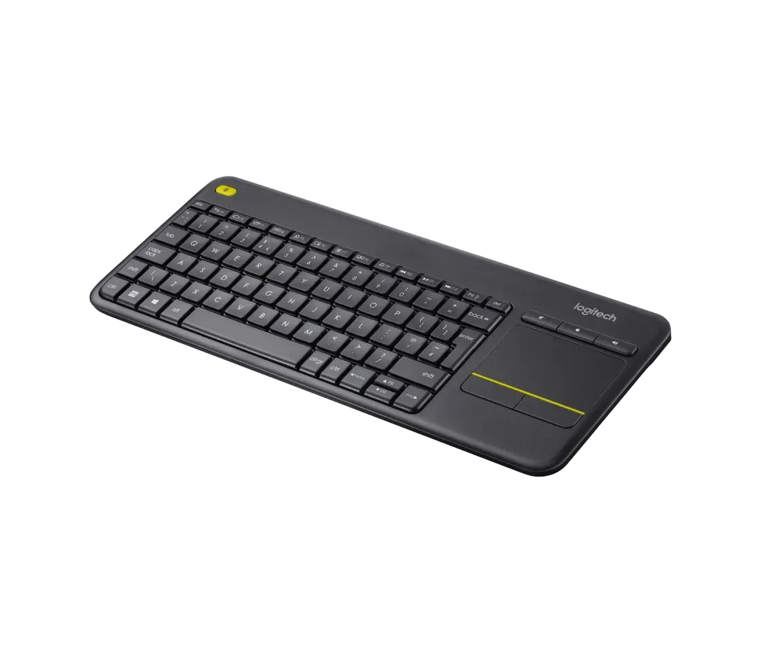 Logitech K400 Plus Keyboard, Black