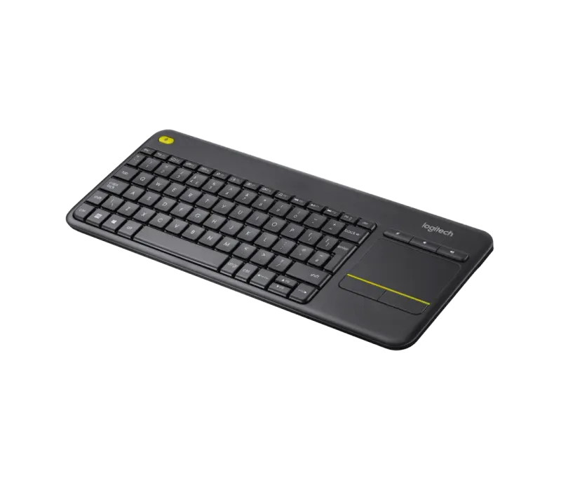 Logitech K400 Plus Keyboard, Black