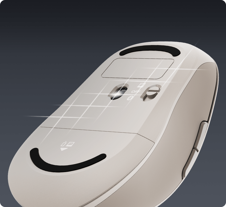 Xiaomi Wireless Bluetooth Dual Mode Mouse, White