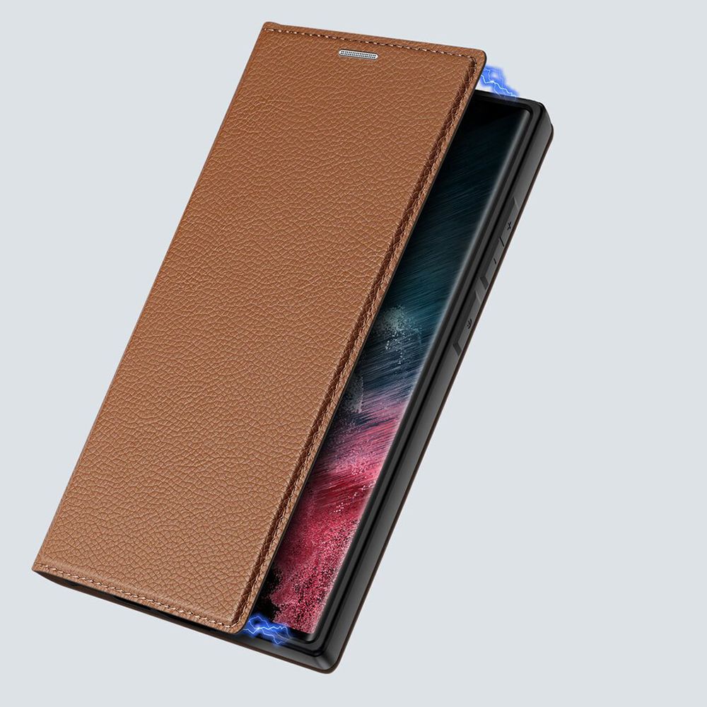 Dux Ducis Skin X2 Samsung S23 Ultra Brown G-1