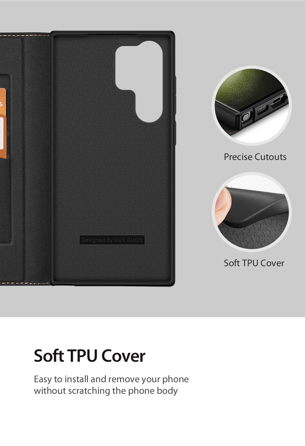 Dux Ducis Skin X2 Samsung S23 Ultra Black G-1