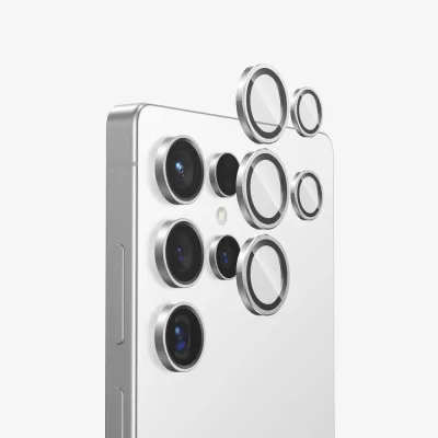TDG Kuzoom Samsung S25 Ultra AR Lens Protector, Grey