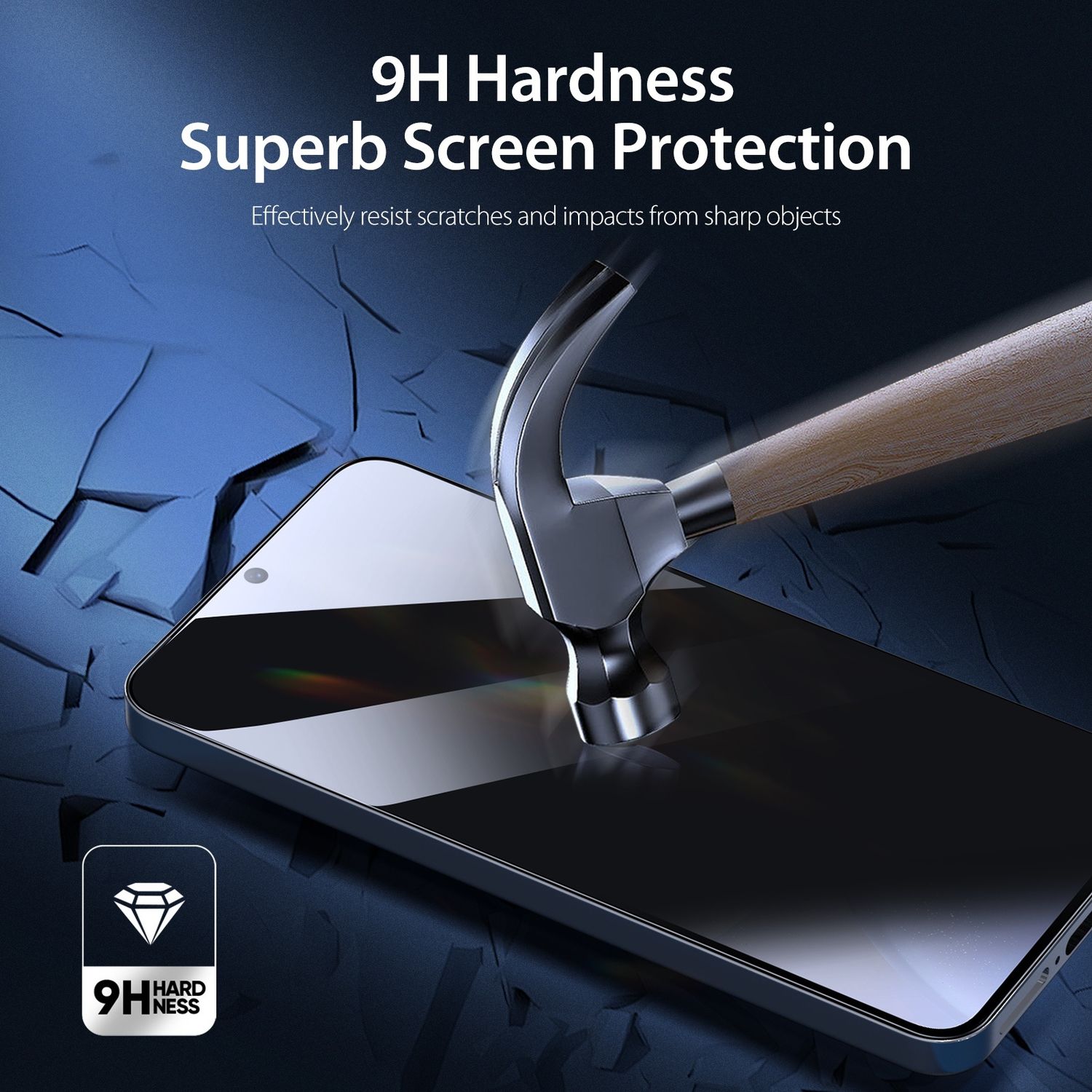 Dux Ducis Samsung S25+ Tempered Glass, Privacy