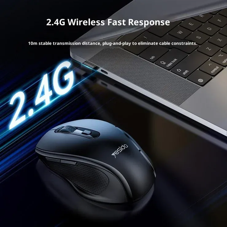 Yesido KB45 Wireless Mouse with Low-Noise Functionality