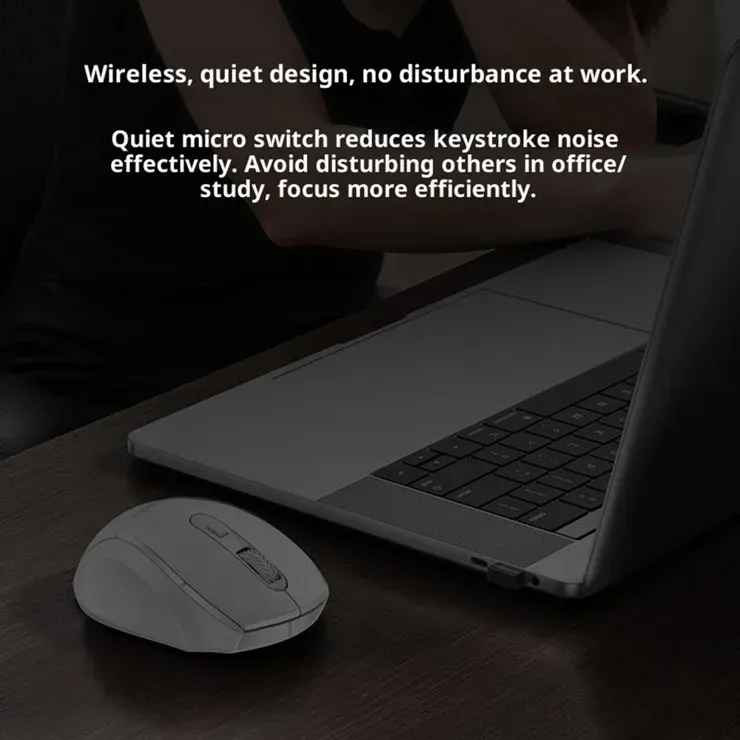 Yesido KB45 Wireless Mouse with Low-Noise Functionality