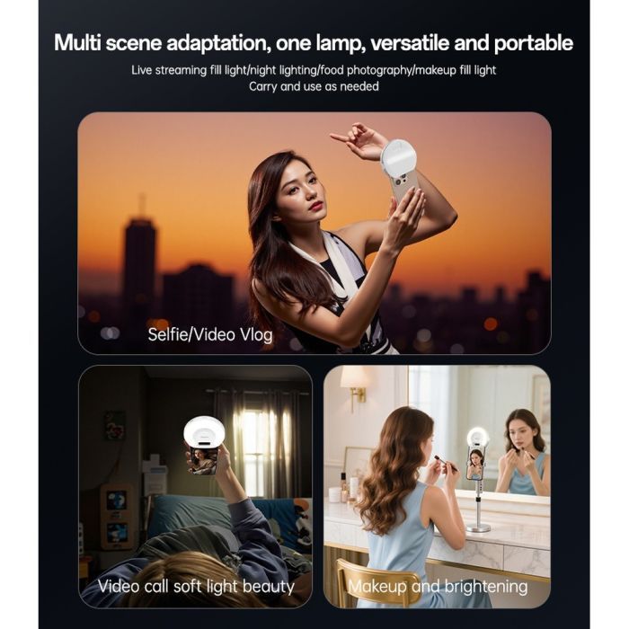 Yesido DH13 Selfie Light with Silicone Clip