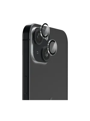 Anank iPhone 15/15 Plus AR Aluminium lens Guard, Flamed Titanium(Lens Protector)