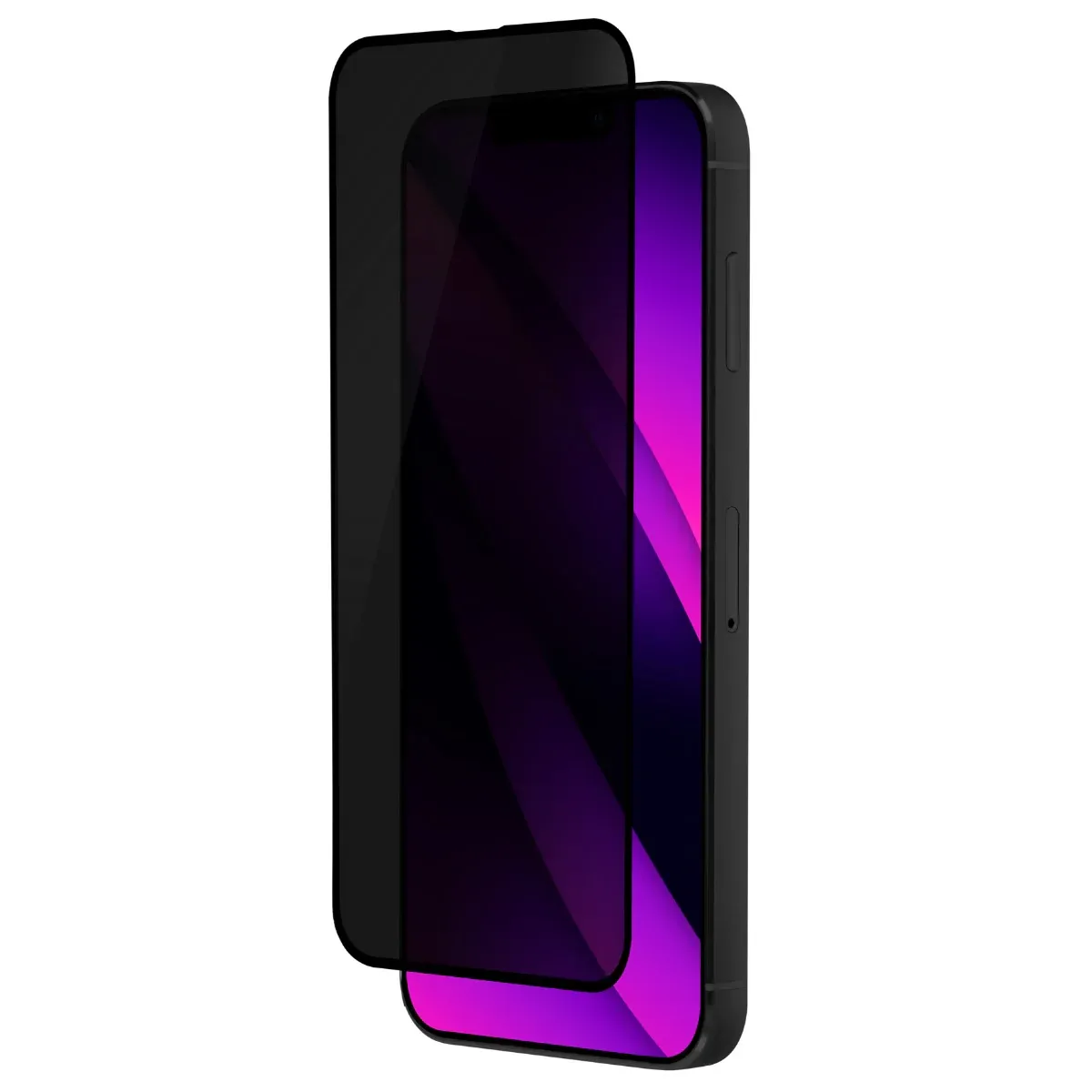 Anank iPhone 16e/14/13/13Pro Tempered Glass, Privacy