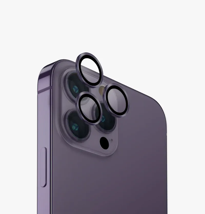 Anank iPhone 14 Pro/14 Pro Max AR Circle lens Guard Lens Protector, Purple
