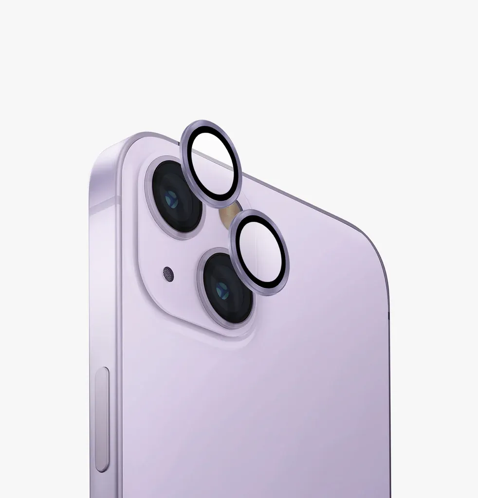 Anank iPhone 14/14 Plus AR Lens Protector, Purple
