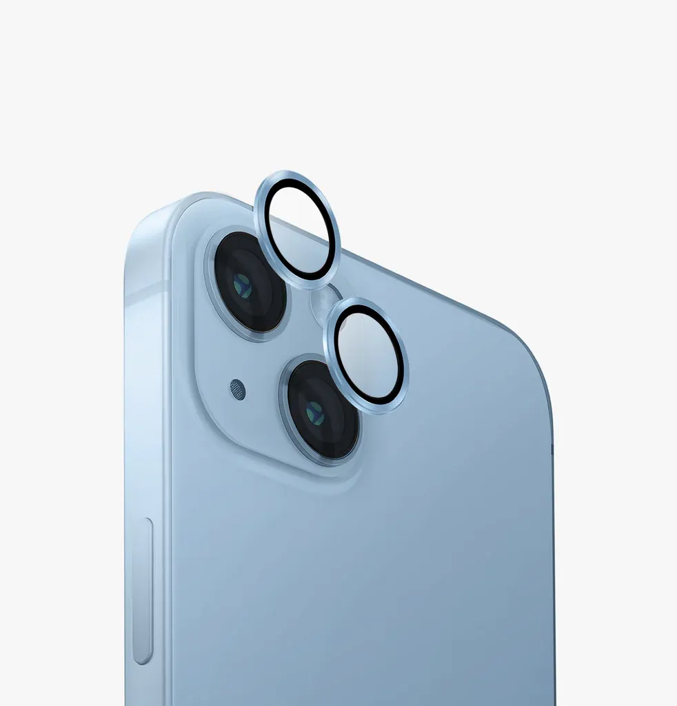 Anank iPhone 14/14 Plus AR Circle lens Guard Lens Protector, Blue
