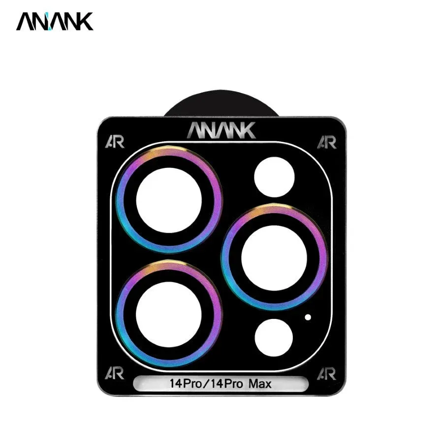 Anank iPhone 14 Pro/14 Pro Max AR Circle lens Guard Lens Protector, Flamed Titan