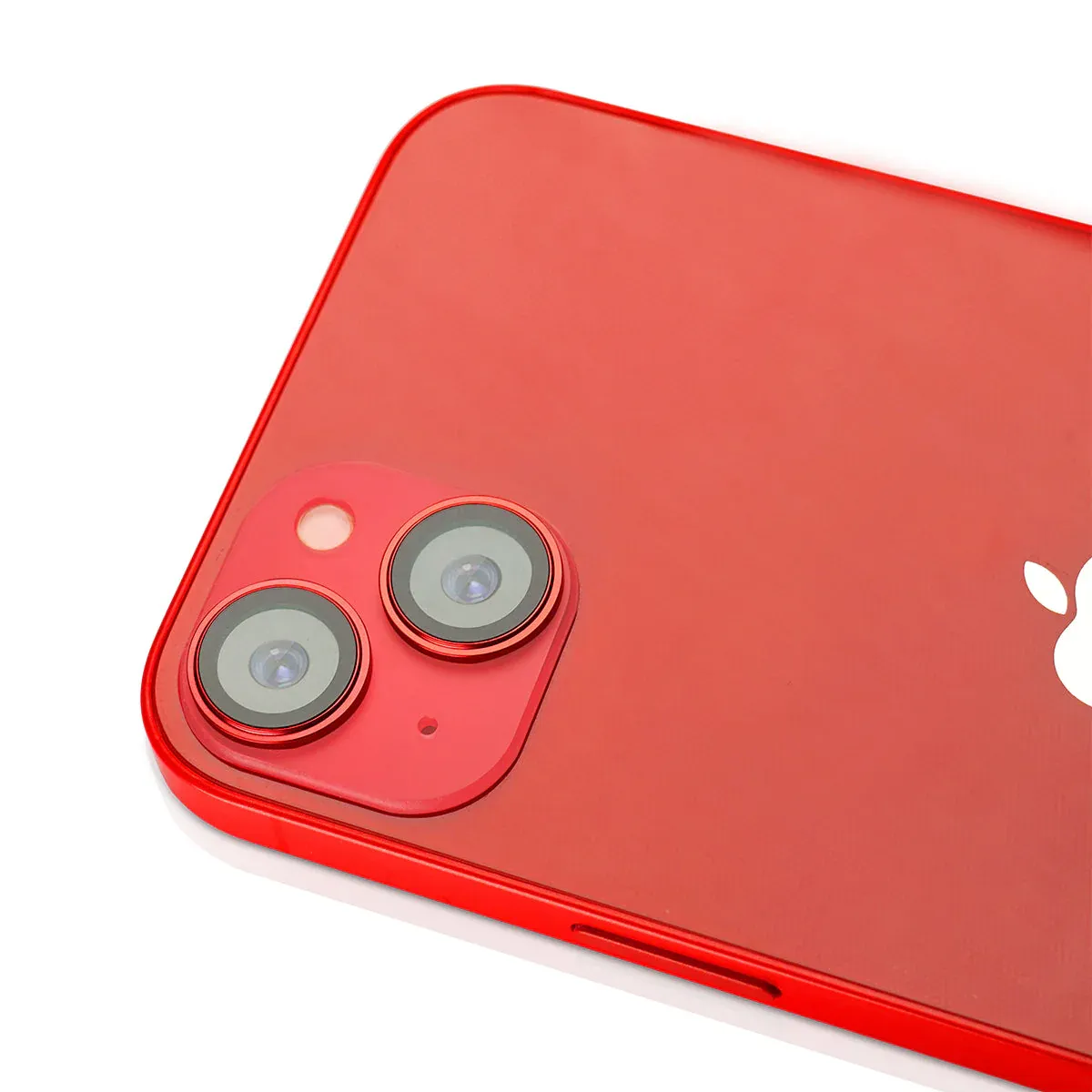 Anank iPhone 14/14 Plus AR Circle lens Guard Lens Protector, Red