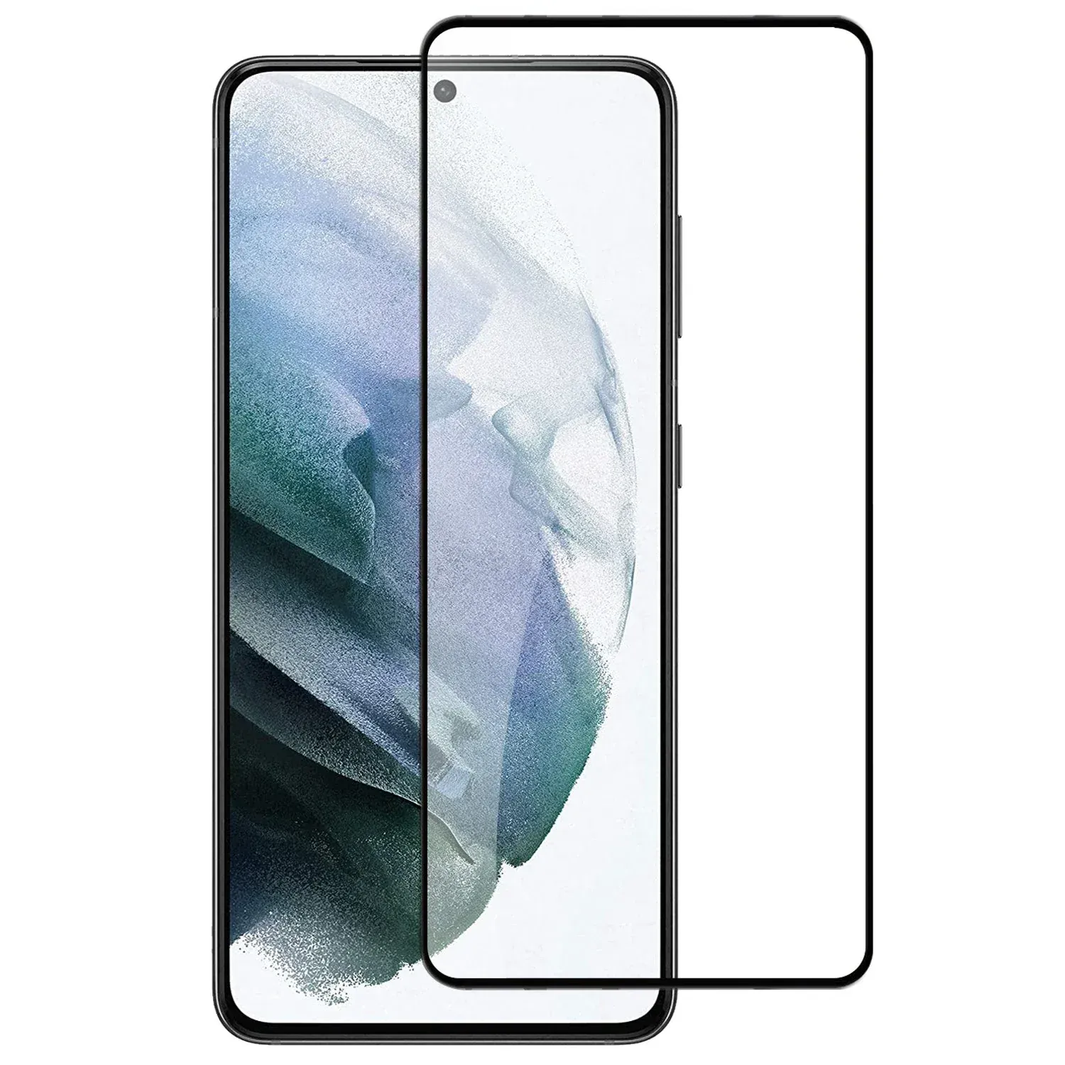 Anank Samsung S23+ 6.6&quot; 2.5D Black Frame, Cl