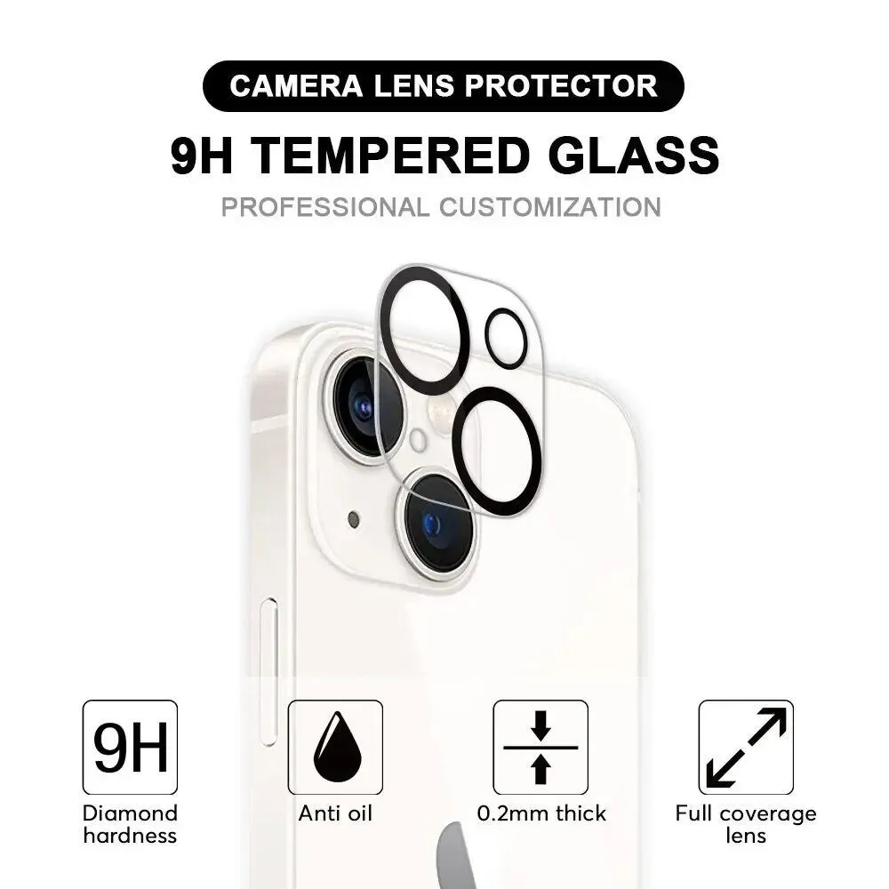 Anank iPhone 14 Full Coverage Lens Protector (Lens Protector)