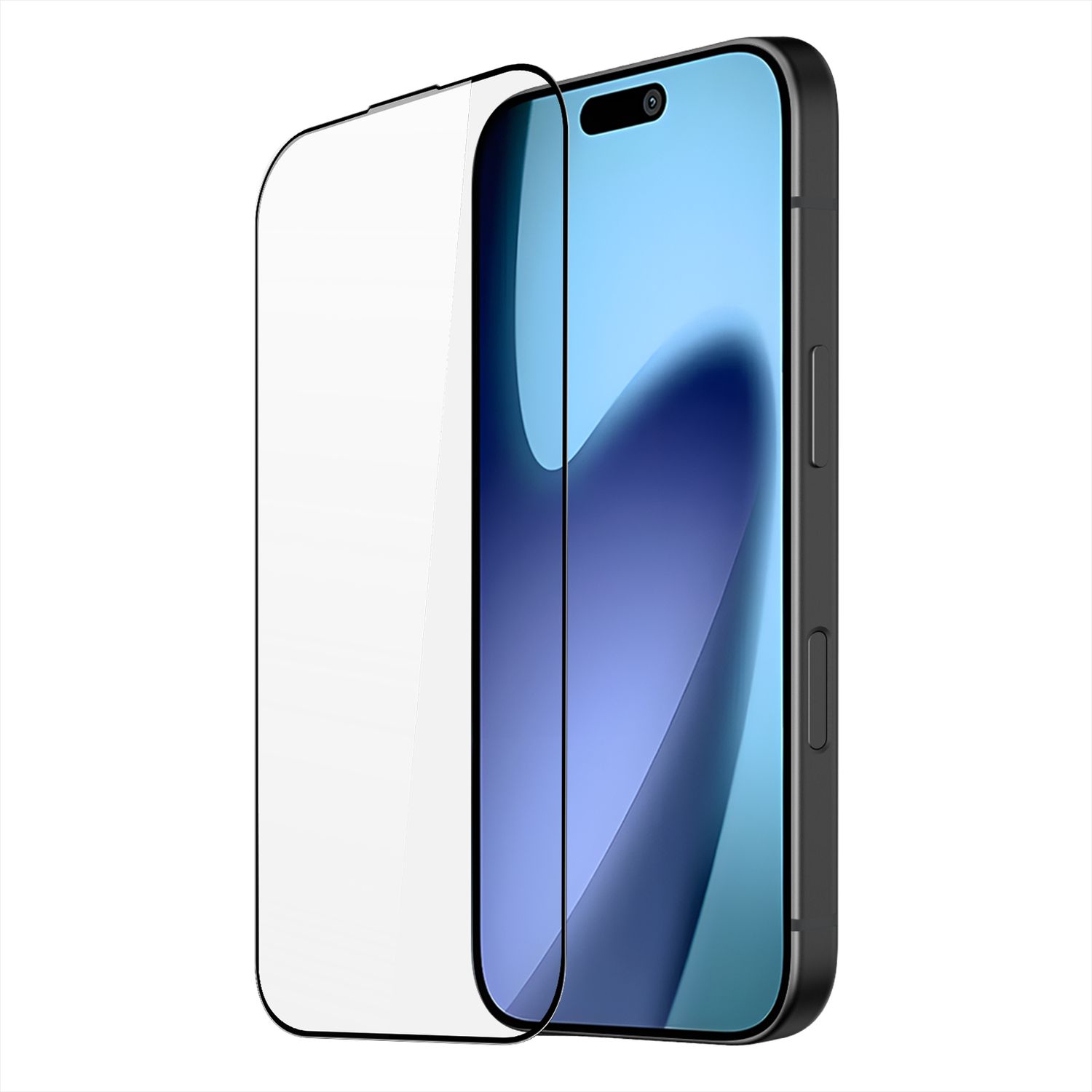Anank iPhone 16 Pro Tempered Glass, 2.5D 3x Reinforced, CLEAR - view 1