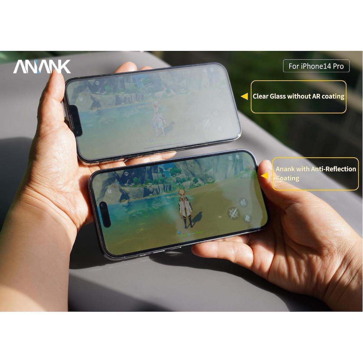 Anank iPhone 13 Pro Max/14 Plus 2.5D, Anti-Reflection