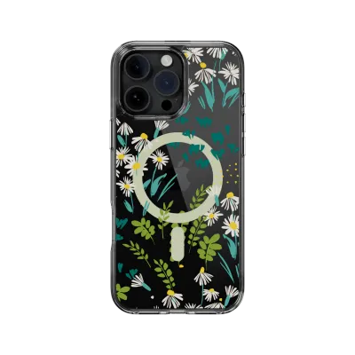 SwitchEasy iPhone 16 Pro Max Style M Pattern Shockproof, Daisy