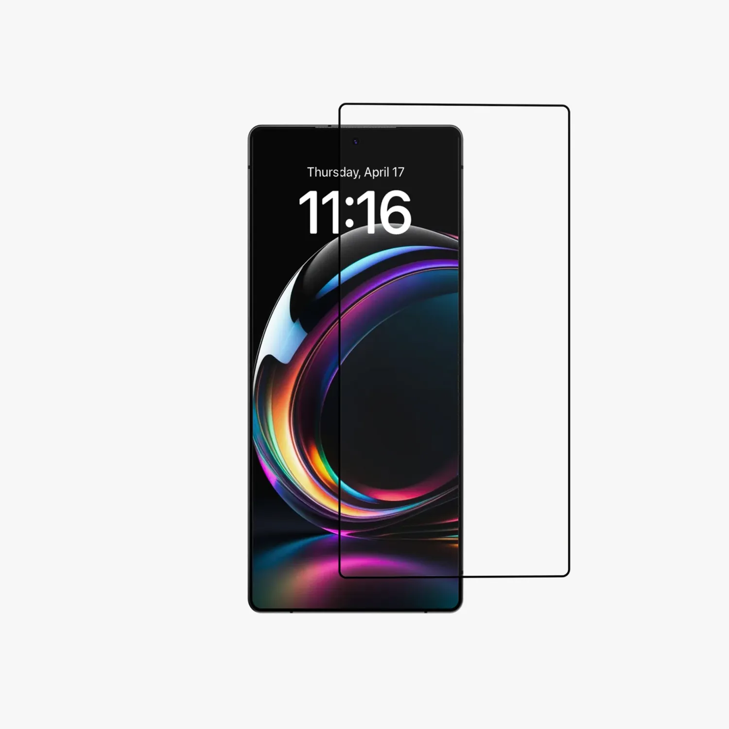 Anank  S24 Ultra 6.8&quot; Glass 2.5D Full, Black