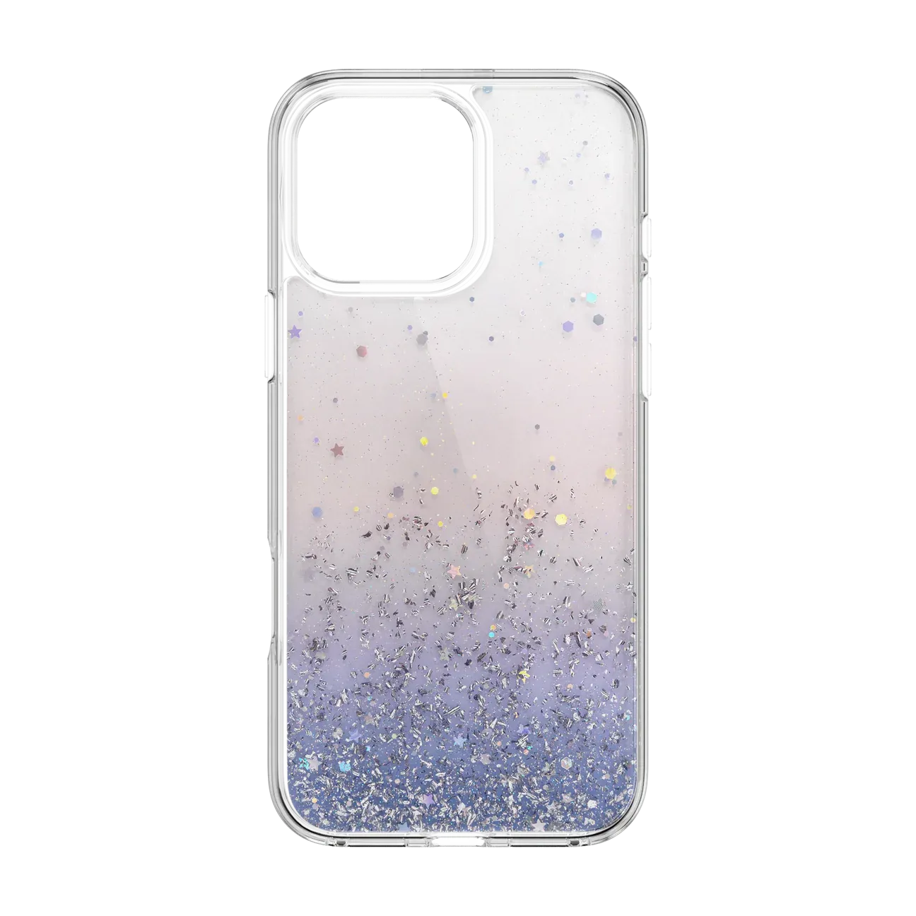 SwitchEasy iPhone 16 Pro Max Starfield 3D Glitter Shockproof Case, Twilight
