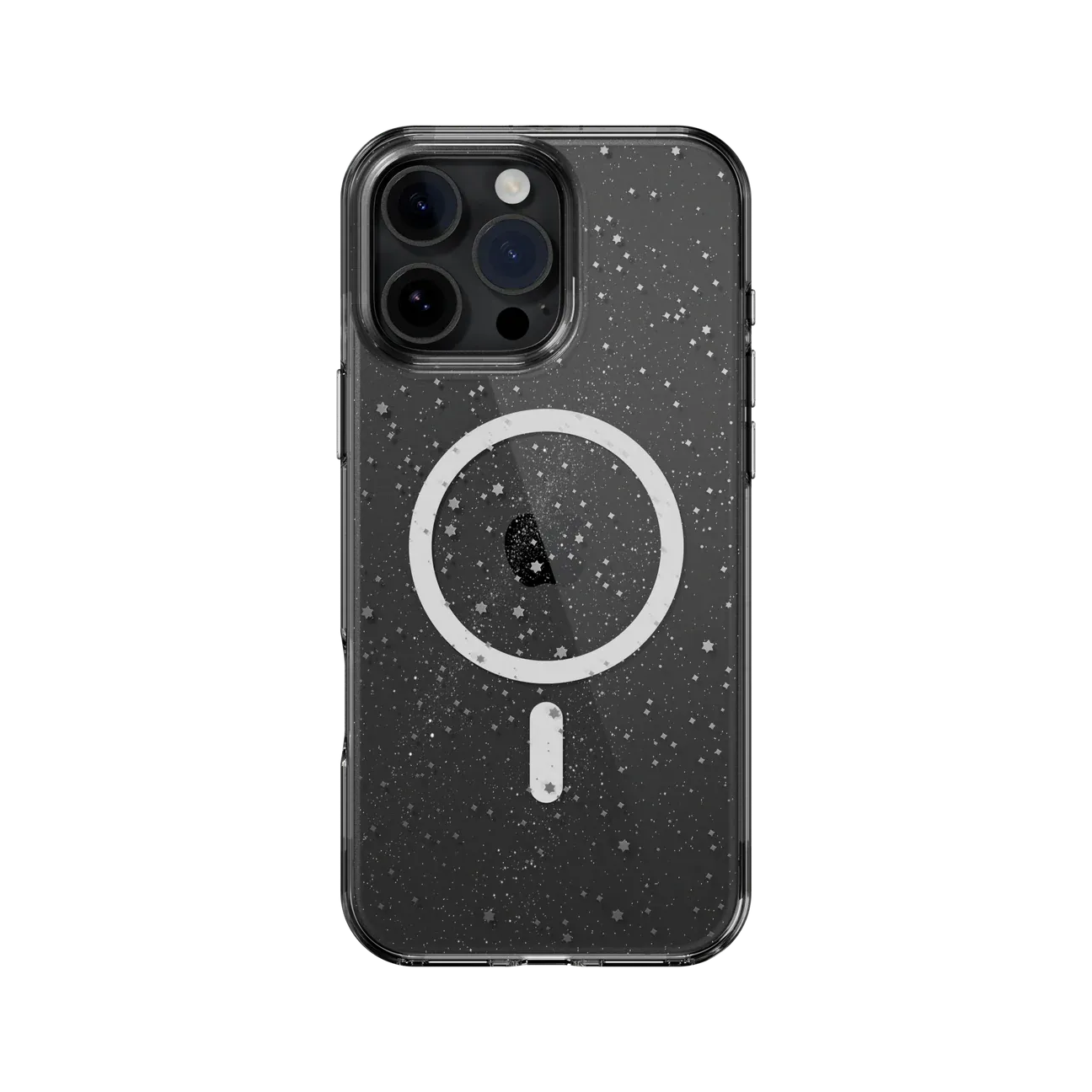 SwitchEasy iPhone 16 Pro Cosmos M 3D Pattern Shockproof MagSafe Case, Starlight