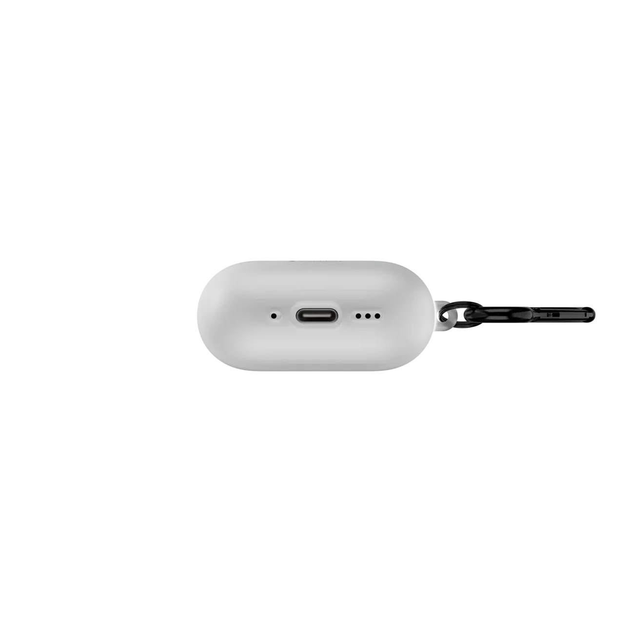 SwitchEasy AiPods 4 Glaze Translucent Case, White