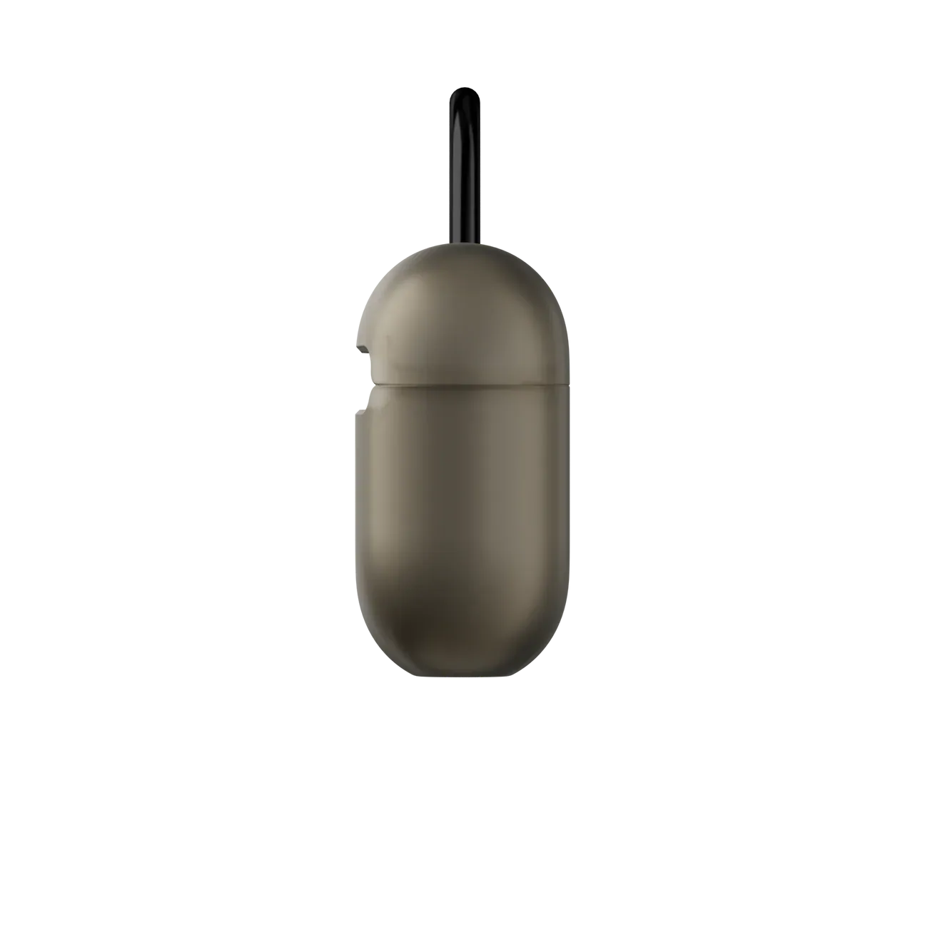 SwitchEasy AiPods 4 Glaze Translucent Case, Black