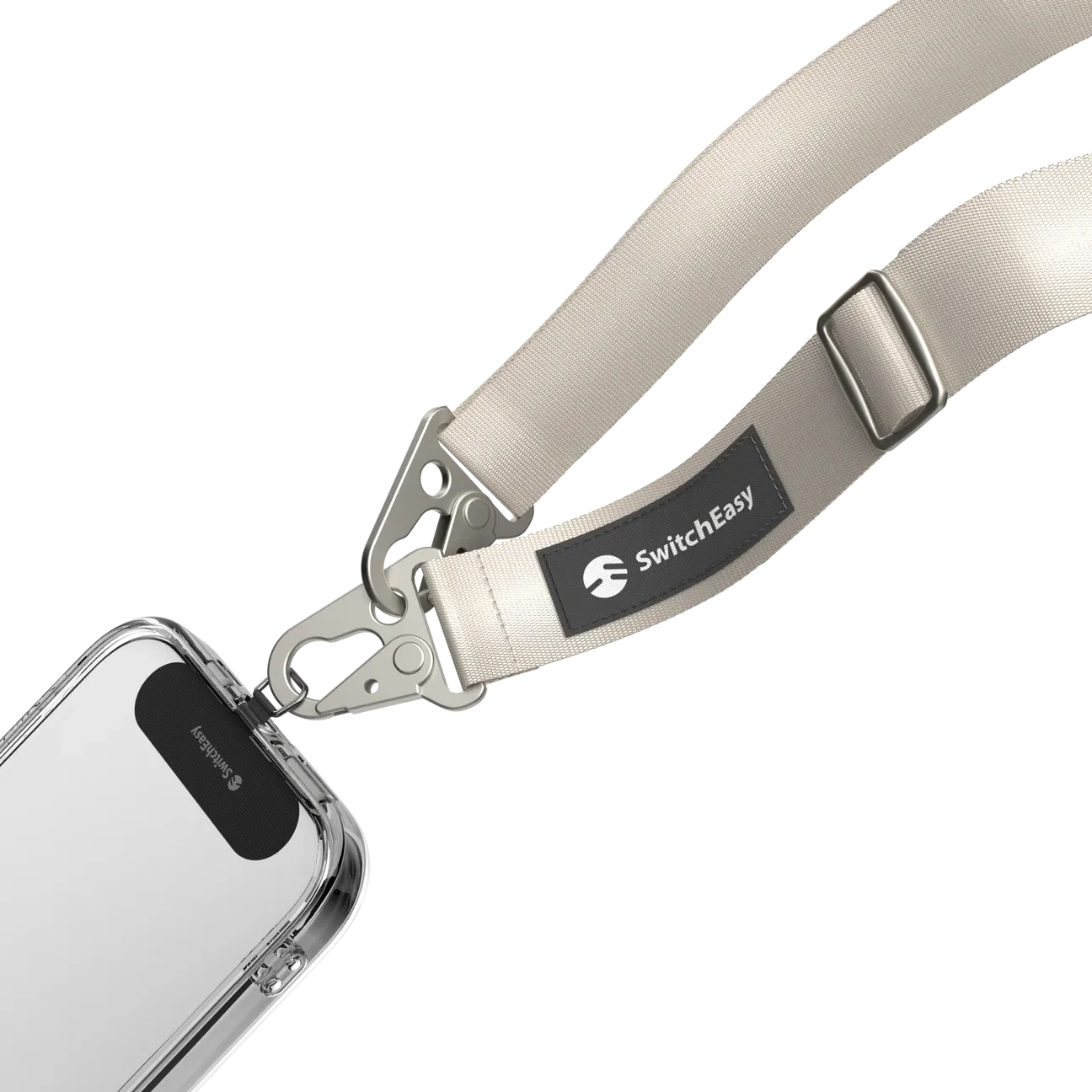 SwitchEasy Phone Sling Strap/Lanyard, Coconut White