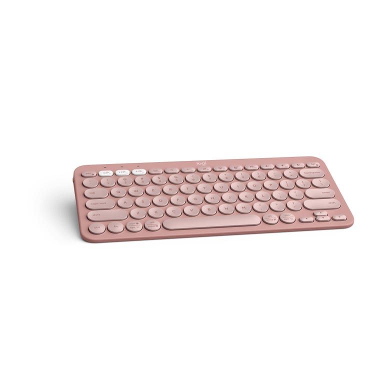 Logitech K380 Keyboard, Pink