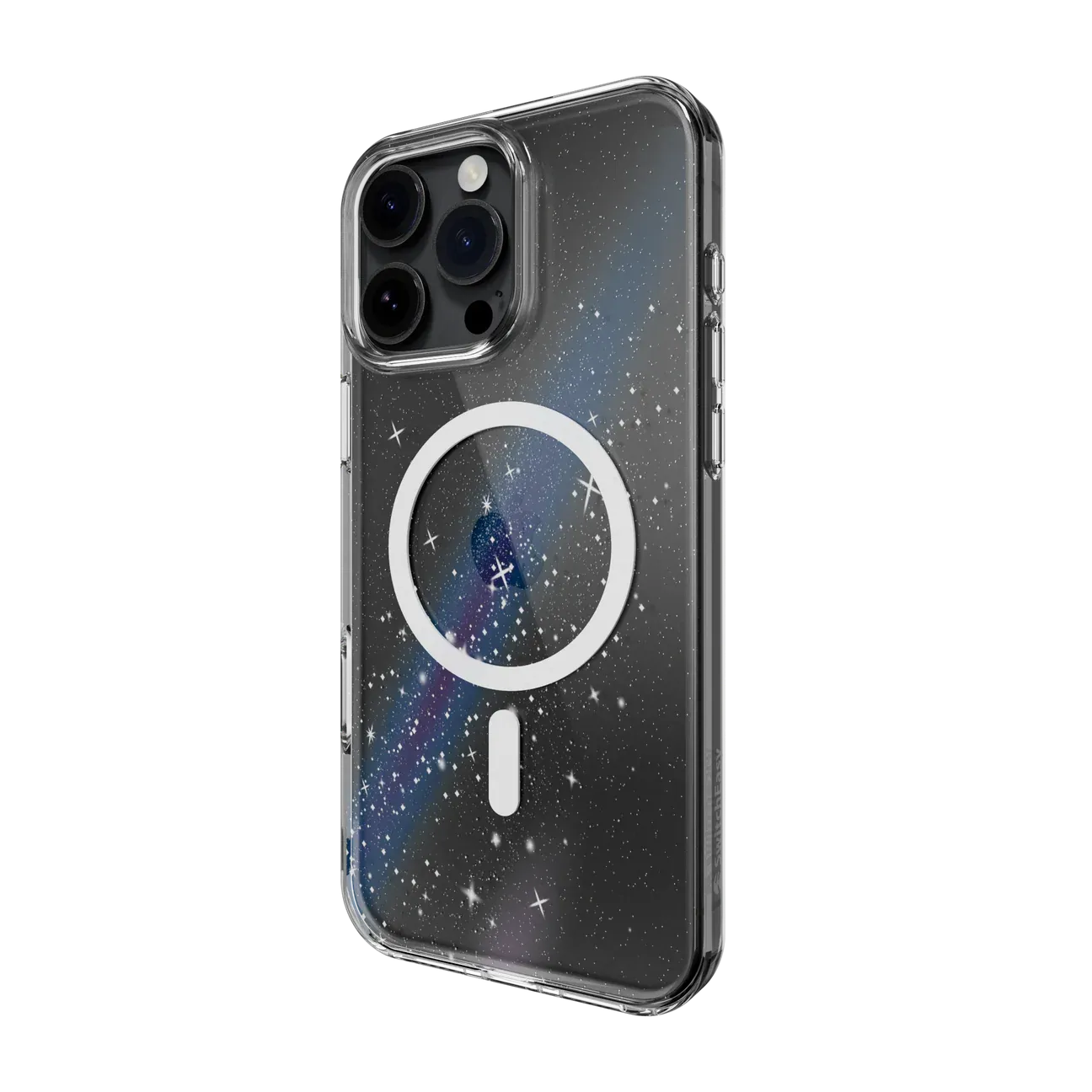 SwitchEasy iPhone 16 Pro Max Cosmos M 3D Pattern Shockproof MagSafe Case, Nebula