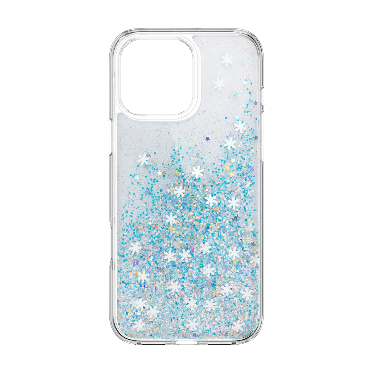 SwitchEasy iPhone 16 Pro Max Starfield 3D Glitter Shockproof Case, Frozen