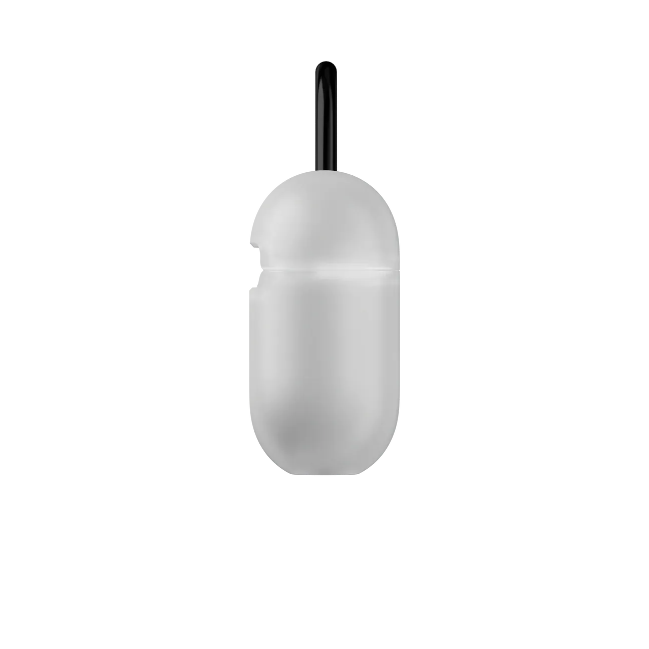 SwitchEasy AiPods 4 Glaze Translucent Case, White