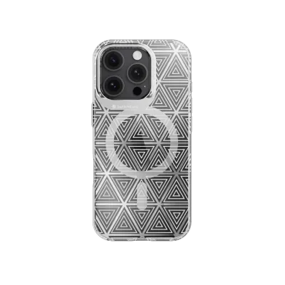 SwitchEasy iPhone 16 Pro Artist M 3D Pattern Shockproof MagSafe Case, Aurora