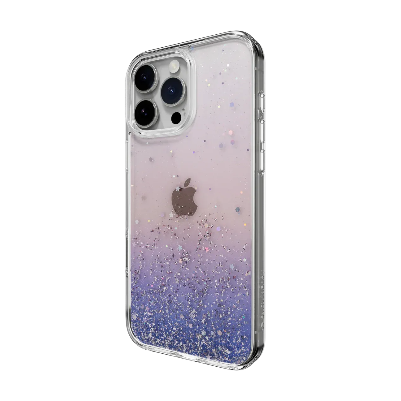SwitchEasy iPhone 16 Pro Max Starfield 3D Glitter Shockproof Case, Twilight