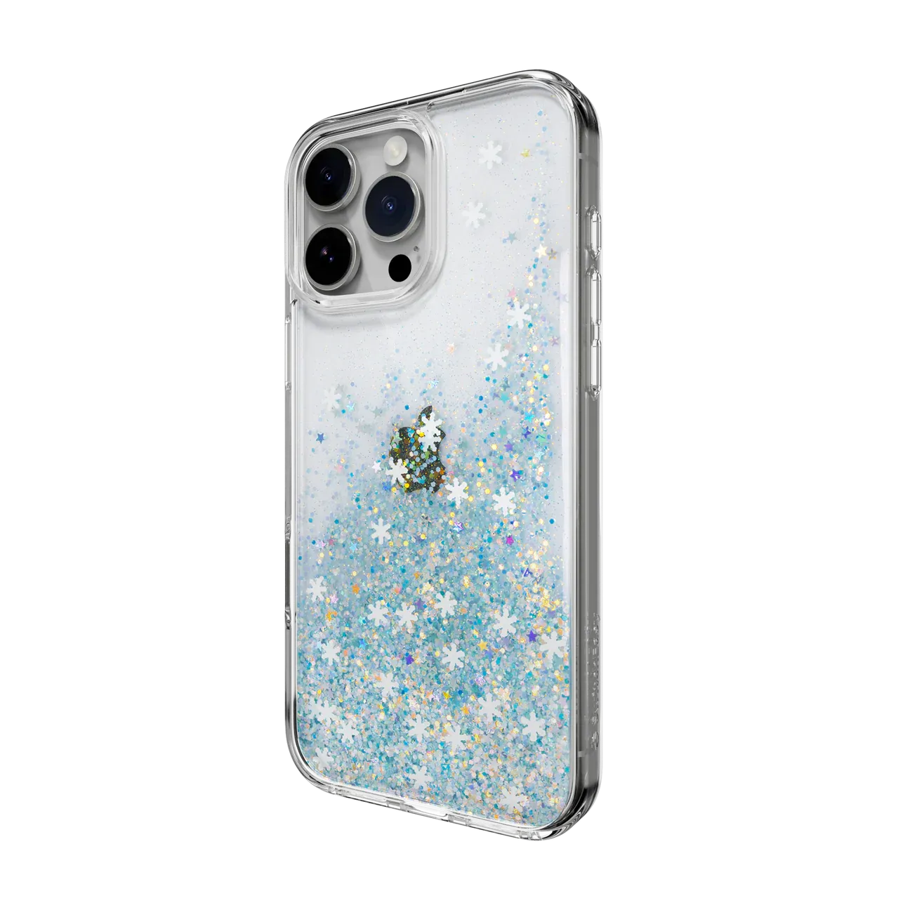 SwitchEasy iPhone 16 Pro Max Starfield 3D Glitter Shockproof Case, Frozen