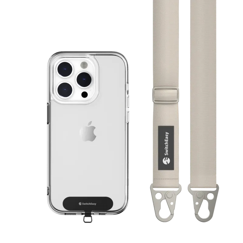 SwitchEasy Phone Sling Strap/Lanyard, Coconut White