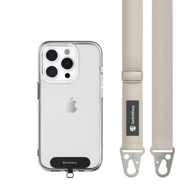 SwitchEasy Phone Sling Strap/Lanyard, Coconut White